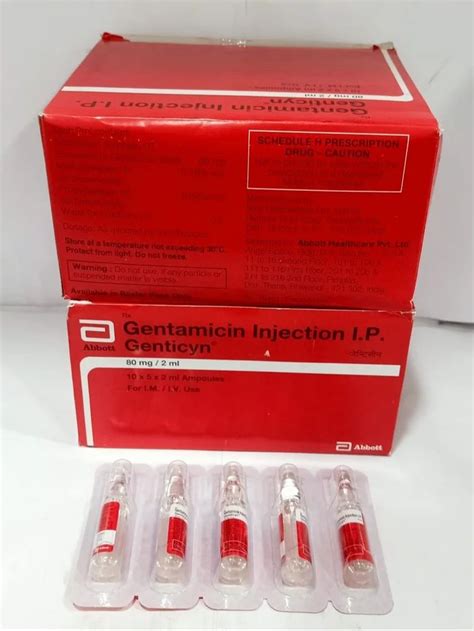 Gentalab Mg Injection Gentamicin Sulphate Injection At Rs Vial