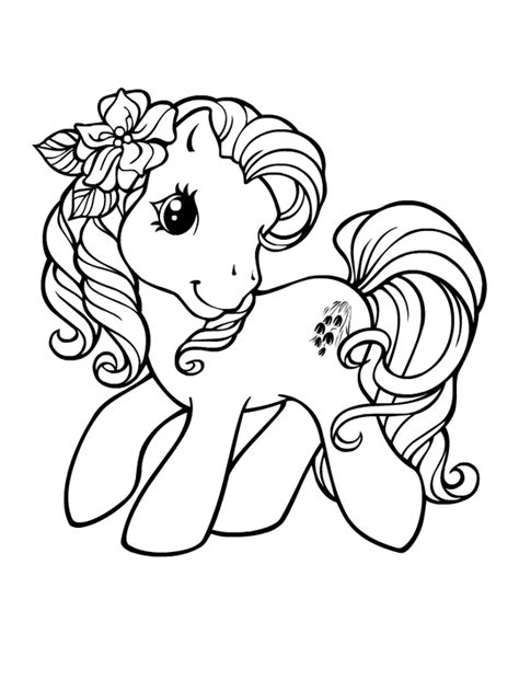 Coloriage Poney 17837 Animaux Dessin à Colorier Coloriages à Imprimer Gratuits