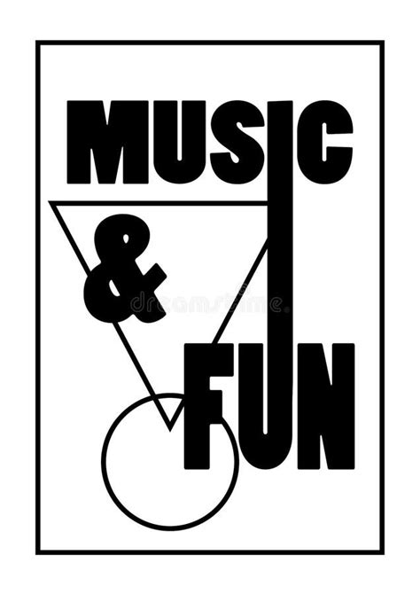 Music And Fun Vector Stock Vector Illustration Of Concept 116326915