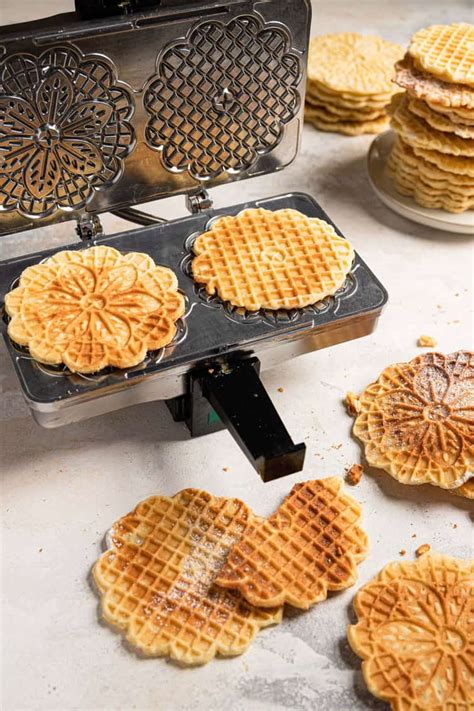 Grandmas Pizzelle Recipe Brown Eyed Baker