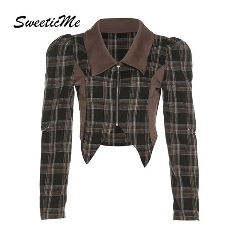 Sweeticme Women S T Shirt New Casual Fashion Sexy Lapel Contrast