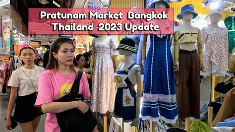 Walking Tour Pratunam Market EP 2 Update 2023 Best Wholesale Clothing