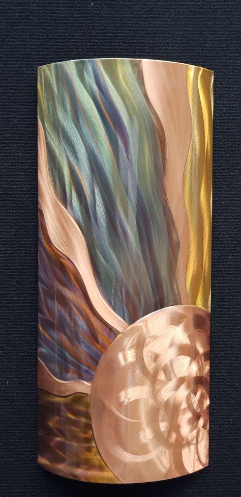 Original Flame Painted Copper Designs - Copper Elements