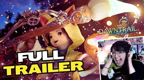 FFXIV Dawntrail Full Trailer Reaction IM SCREAMING Japan Fanfest