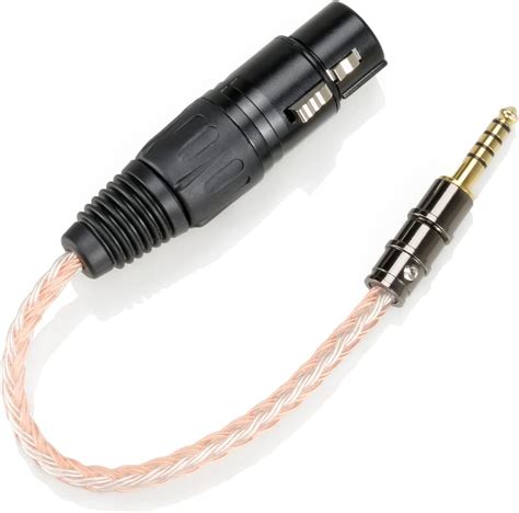 Amazon co jp luxferre 4 4 mm バランス xlr 4 4 mm 変換 ケーブル 4 4 to xlr cable