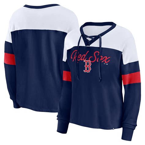 【楽天市場】mlb レッドソックス Tシャツ Fanatics（ファナティクス） レディース ネイビー Womens Fanatics