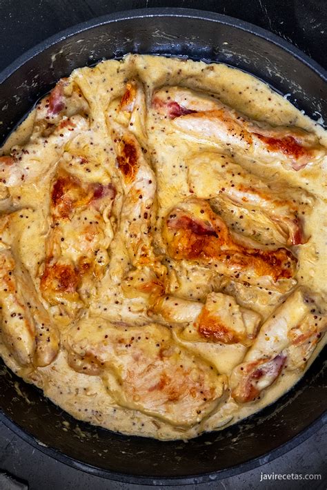 Pollo Con Nata Beicon Y Queso Javi Recetas