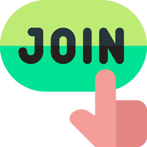 Join Basic Rounded Flat Icon