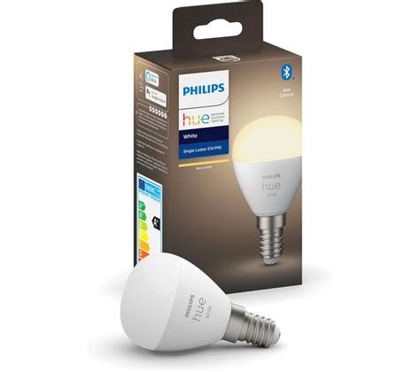 Buy Philips Hue White Bluetooth Led Bulb E Free Delivery Currys