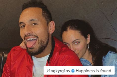 Tennis bad-boy Nick Kyrgios reveals new girlfriend on Instagram three months after split from ...