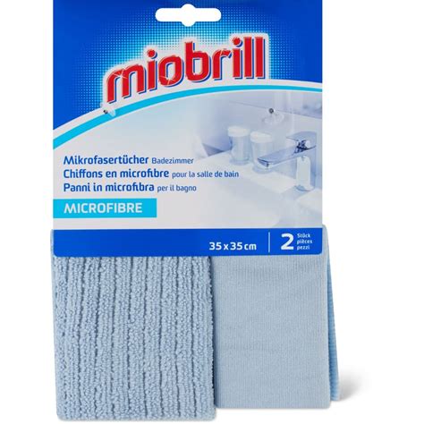 Miobrill Panni Microfibra 35 X 35 Cm Il Bagno Migros