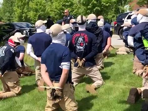 Who Are Patriot Front The White Supremacist Group Arrested In Idaho