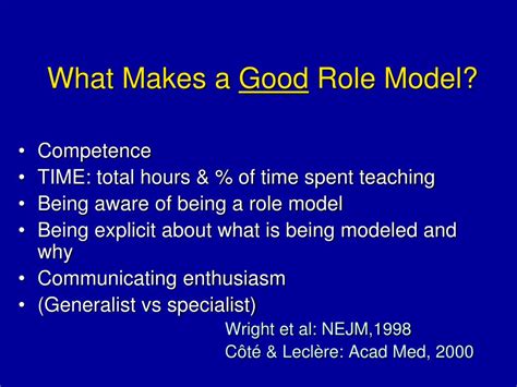 role modeling powerpoint    id