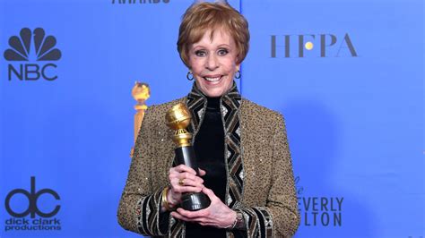 Carol Burnett Accepts Eponymous Award at Golden Globes, Makes Us Cry