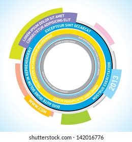 Abstract Infographics Design Template Stock Vector Royalty Free