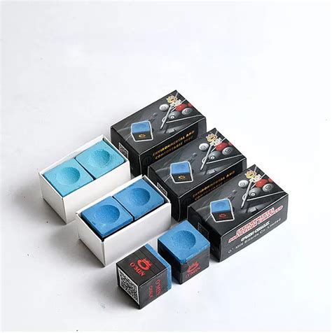 2018 New Omin Snooker Cue Chalk Pool Cue Chalk Billiards Chalk Dry