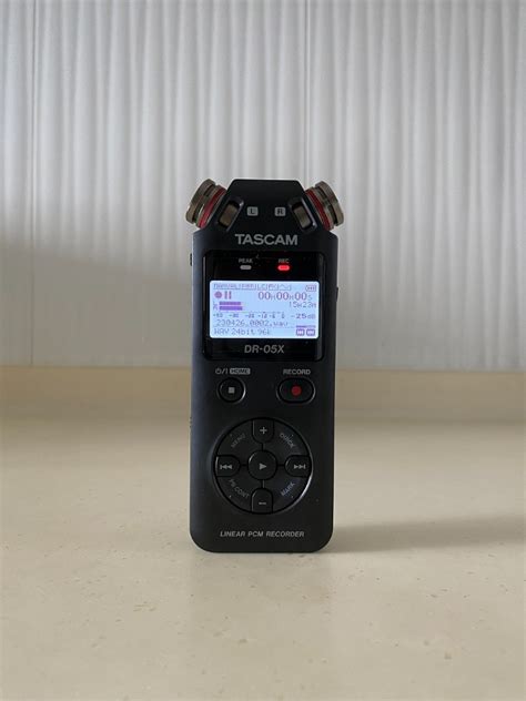 Tascam Dr X Stereo Handheld Digital Audio Recorder And Usb Audio