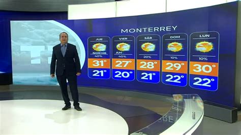 Pronóstico del tiempo para Monterrey 30 de octubre de 2024 Telediario