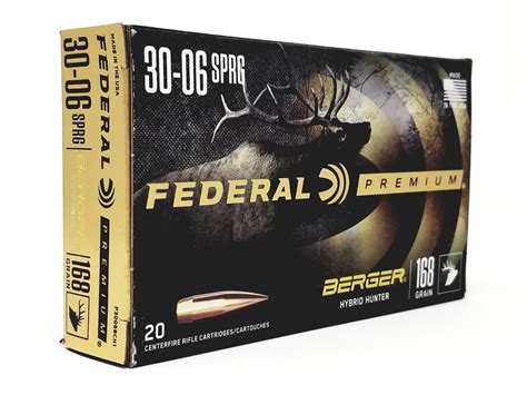 Federal Premium Gold Medal 300 Norma Mag 215 Grain Berger Hybrid Hunter 20 Rounds