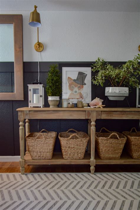 Budget Board And Batten Entryway Makeover Fox Hollow Cottage