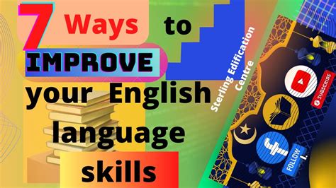 How To Improve Your English Language Skills Youtube