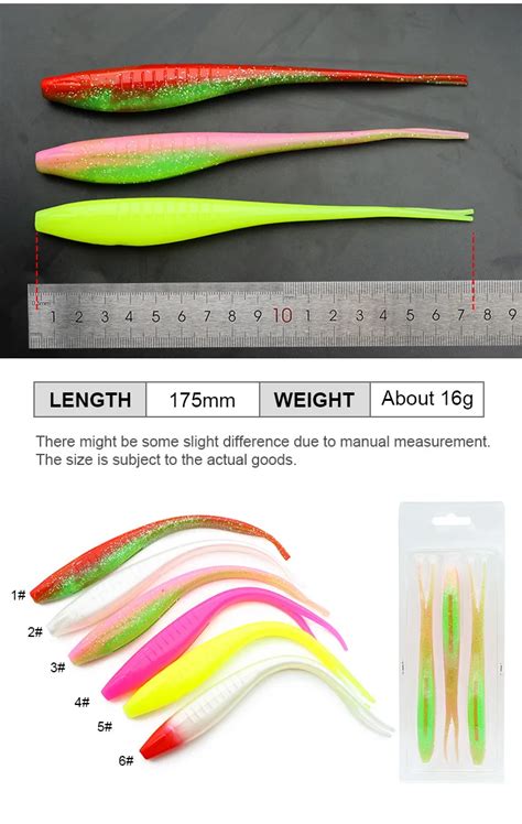 Oem Soft Fishing Lure Easy Shiner Soft Bait Mm G Shinning Inside