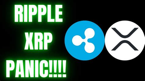 🚨🚨xrp Panic Ripple Xrp Price Prediction Youtube