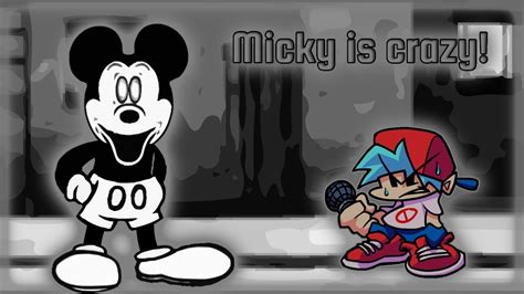 Micky Is Crazy Fnf Vs Sad Mouse Reanimated YouTube