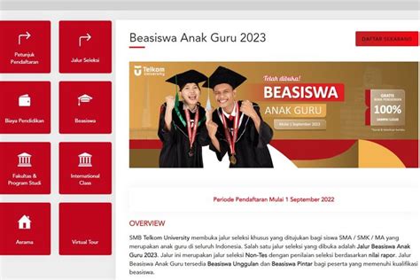 Foto Telkom University Buka Jalur Beasiswa Anak Guru Gratis Sampai Lulus