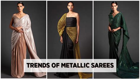 Trend For Metallic Blouses Designs For Saree In 2024 G3Fashion