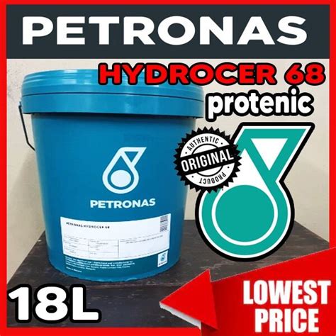 PETRONAS Hydrocer 68 18L Hydraulic Oil Original Lazada