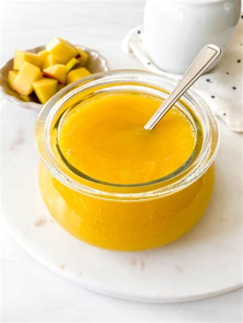 Easy Mango Coulis Through The Fibro Fog