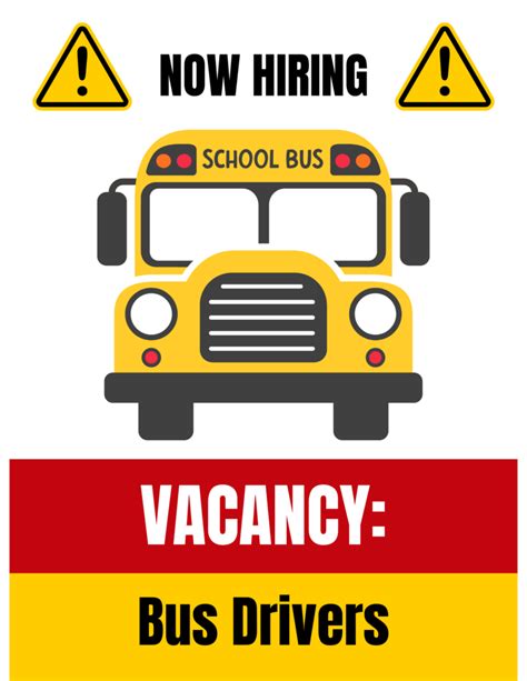 Join Our Team Bus Drivers Needed Alloway Creek Elementary School