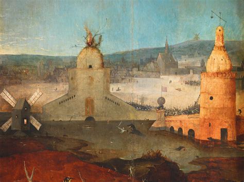 Hieronymus Bosch Trittico Delle Tentazioni Di Santantonio