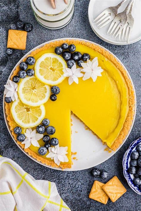 Lemon Tart Table For Two® By Julie Chiou