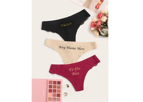 Sexy Personalized Surprise Lingerie For Valentines Day Honeymoons Weddings Any Romantic