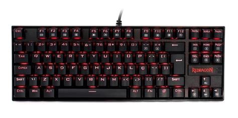 Teclado gamer Redragon Kumara K552 QWERTY Outemu Blue español