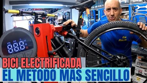 ELECTRIFICAR BICICLETA CON MOTOR TRASERO YouTube