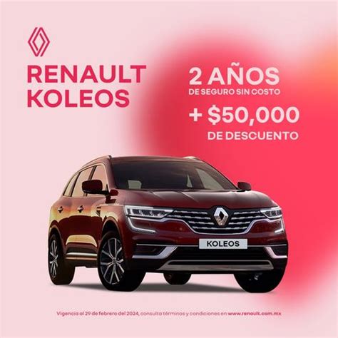 Renault Koleos Con A Os De Seguro Sin Costo