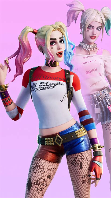 Fortnite Rebirth Harley Quinn Dc Outfit Skin 4k Pc HD Wallpaper