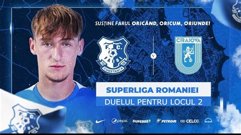 Live Farul Constanta Universitatea Craiova Superliga