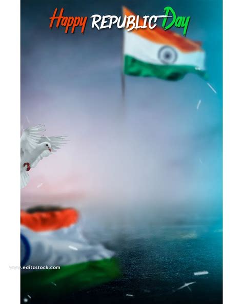 Happy Republic Day Cb Editing Background