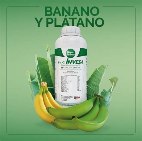 FERTILIZANTE FOLIAR FERTINVESA BANANO Y PLÁTANO