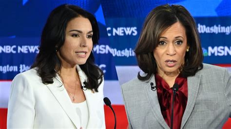 Democratic Debate Kamala Harris Goes Scorched Earth On Tulsi Gabbard