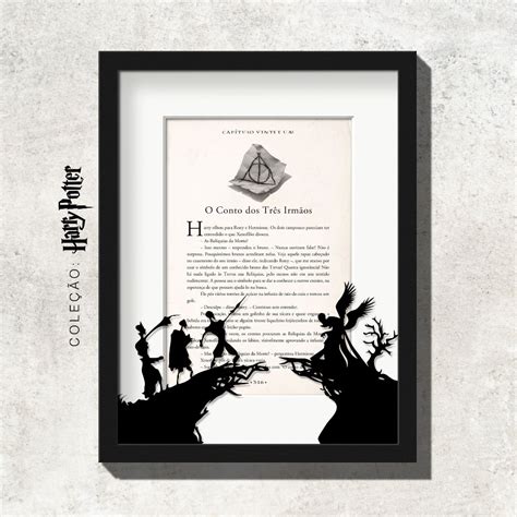 O Conto Dos Tres Irmãos - Quadro - O Conto dos Três Irmãos ( The Tale of the Three Brothers ...