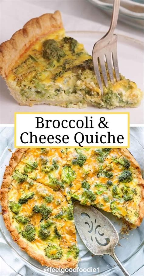 Broccoli And Cheese Quiche Recipe Video Artofit