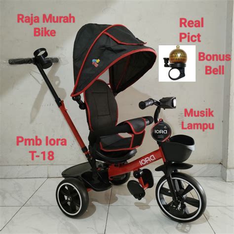 Jual Sepeda Anak Roda Tiga Pmb Iora T 18 Sepeda Stroller Sepeda Roda