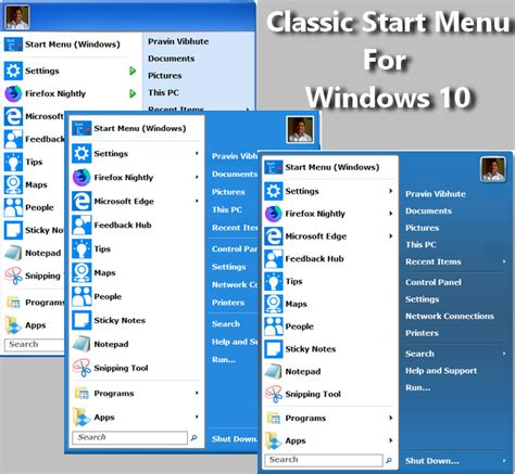 Classic Start Menu For Windows 10 | TopTrix