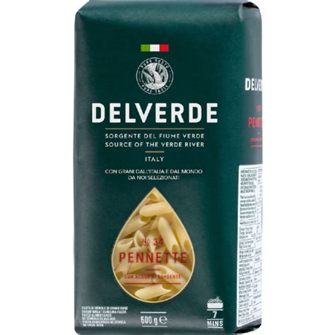 Макаронные изделия «Delverde» №34 пеннетте, 500 г купить в Минске ...