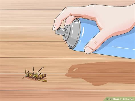 3 Ways To Kill A Bee Wikihow